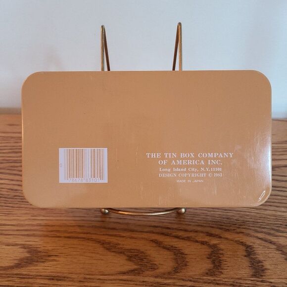 Vintage Tin Box Company 1983 Tin Country Farmhouse Apple Candles Cinnamon - Picture 6 of 11